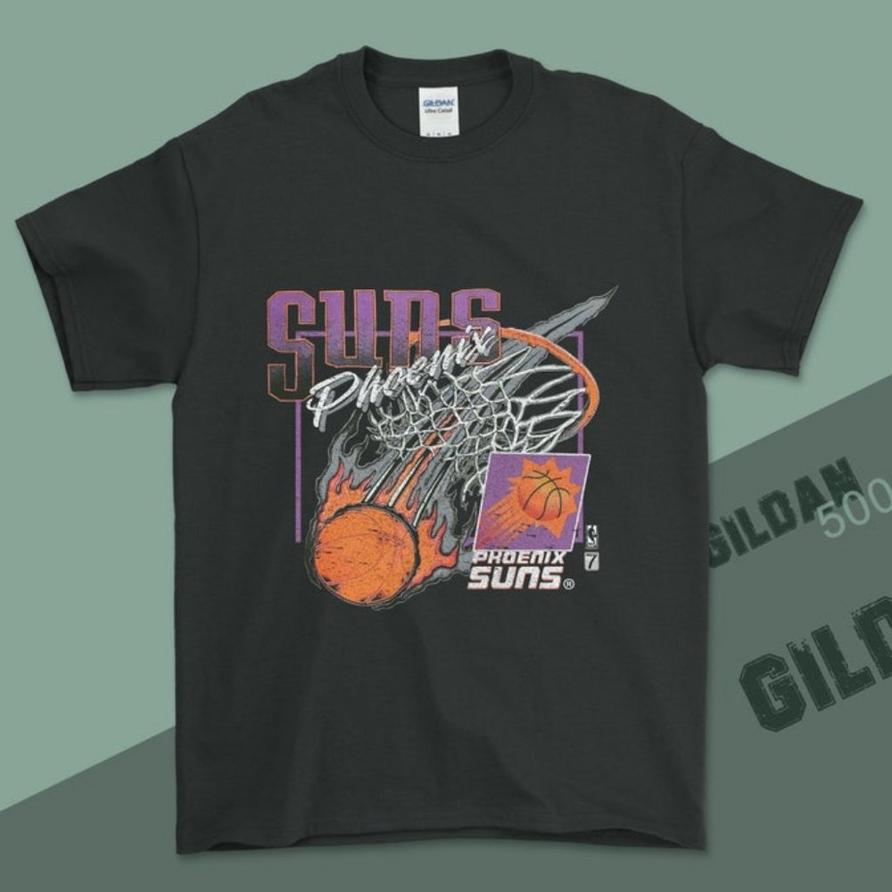 Vintage Phoenix Suns Unisex T-Shirt, Phoenix Suns NBA Shirts, Phoenix Suns